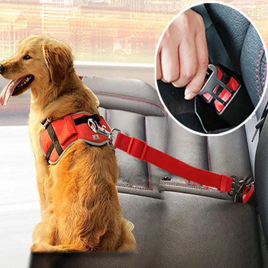 Adjustable Dog Safety Car Seat Belt