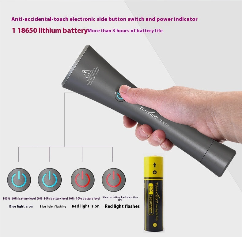 UV Flashlight Pet Urine Stain Marks Detector - PawFi