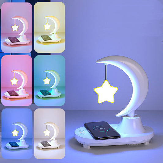 Wireless Colorful Atmosphere Charging Desk Lamp