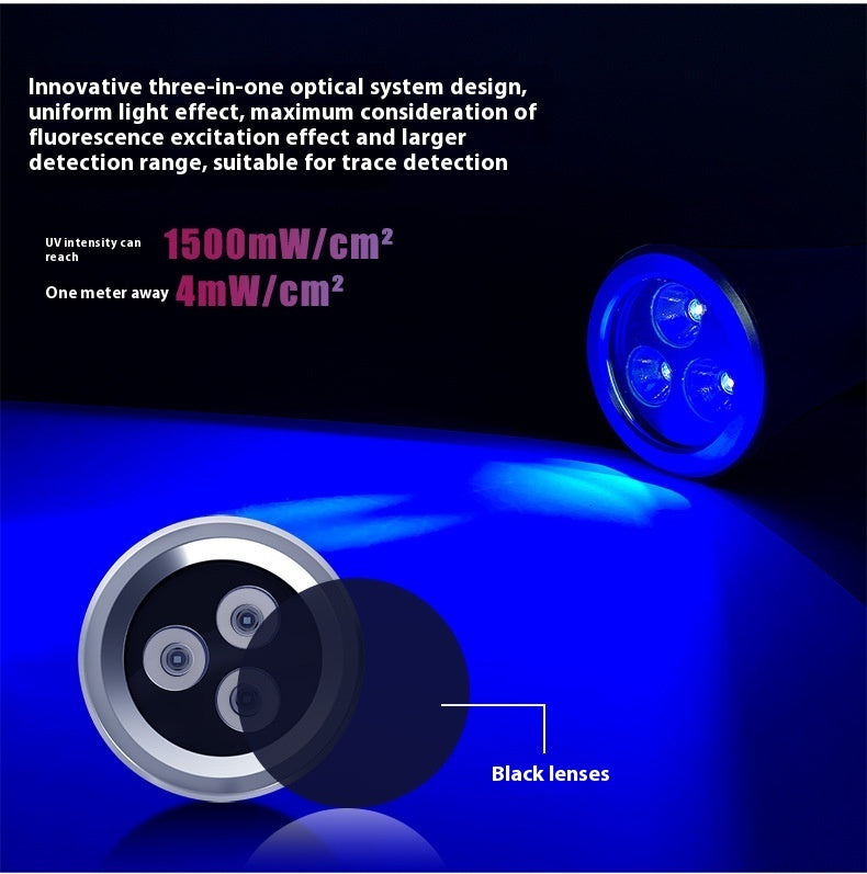 UV Flashlight Pet Urine Stain Marks Detector - PawFi