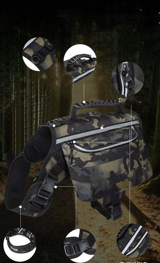 Outdoor Large Dog Backpack For Pets - PawFi