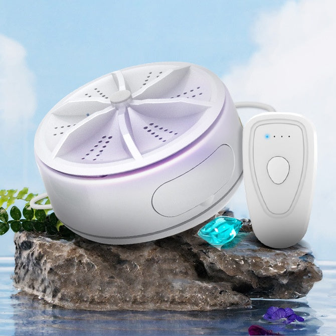 Portable Turbo Remote Control Washing Machine