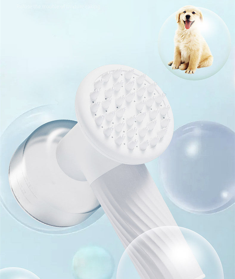 Automatic Pet Grooming Brush With Soap Dispenser - PawFi