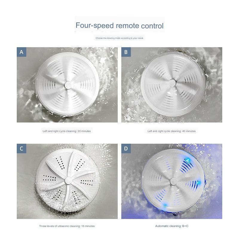 Portable Turbo Remote Control Washing Machine