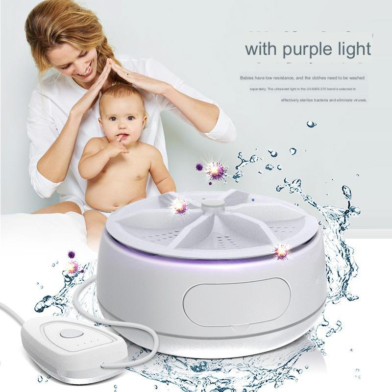Portable Turbo Remote Control Washing Machine