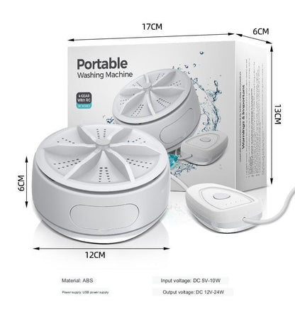 Portable Turbo Remote Control Washing Machine