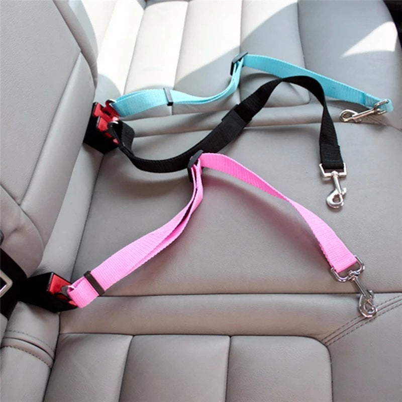 Adjustable Dog Safety Car Seat Belt