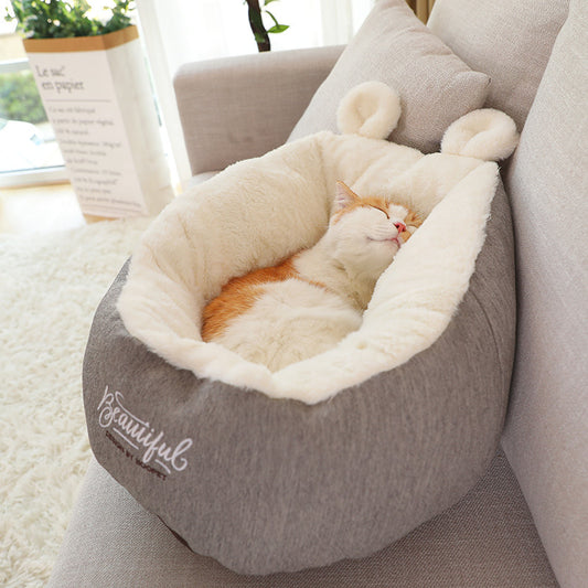 Soft Sleeping Pet Dog Warming Bed