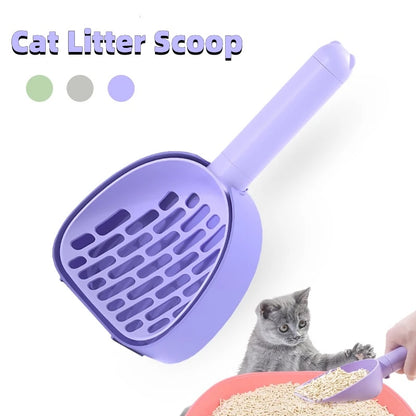 Durable Cat Litter PoopScooper With Base