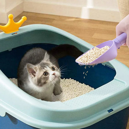 Durable Cat Litter PoopScooper With Base
