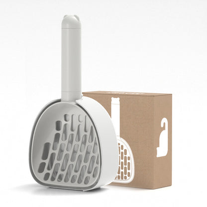 Durable Cat Litter PoopScooper With Base