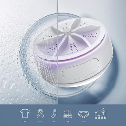 Portable Turbo Remote Control Washing Machine