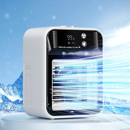 Portable Mini Air Conditioner Water Cooling Fan