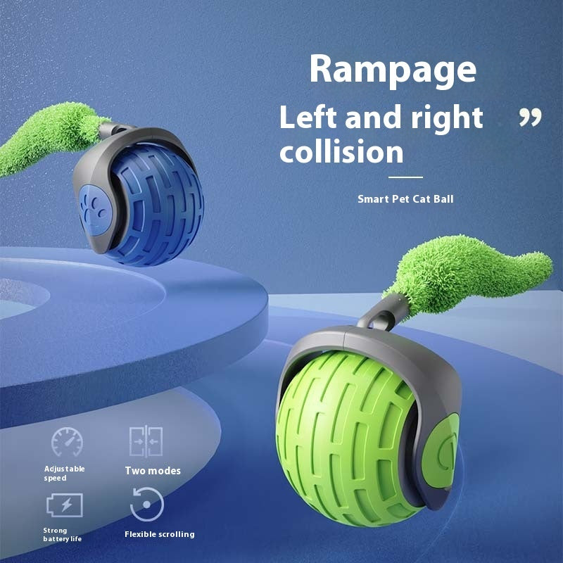 Interactive Electric Auto Rolling Ball Toys - PawFi