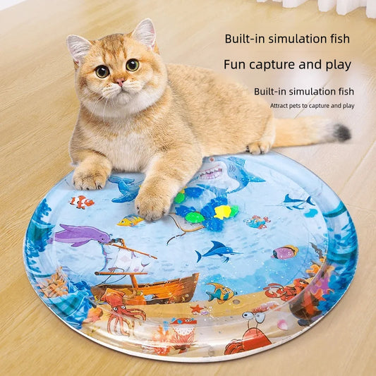 Summer Cooling Pet Water Cushion Bed