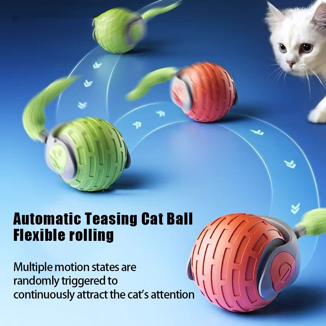 Interactive Electric Auto Rolling Ball Toys - PawFi