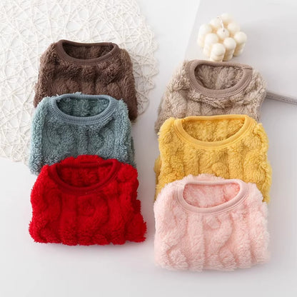 Pet Thermal Knitting Thickened Vest