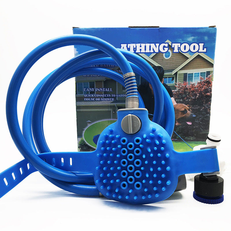 Outdoor Pet Cleaning Shower Bath Brush