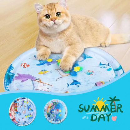 Summer Cooling Pet Water Cushion Bed
