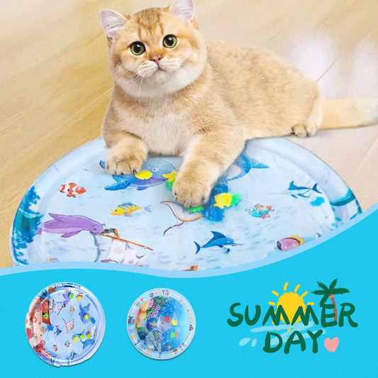 Summer Cooling Pet Water Cushion Bed